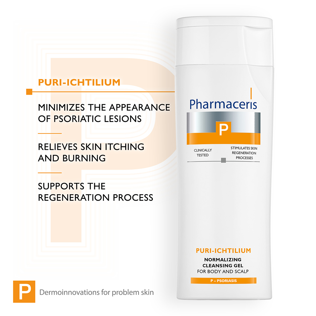 Pharmaceris P Puri-Ichtilium Normalising Cleansing Gel For Body and Scalp