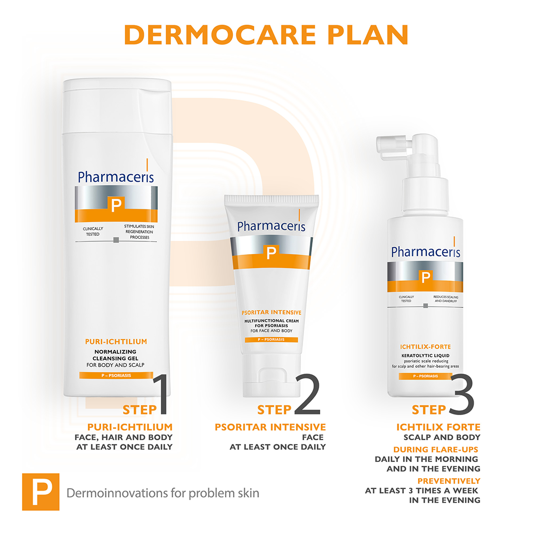 Pharmaceris P Puri-Ichtilium Normalising Cleansing Gel For Body and Scalp