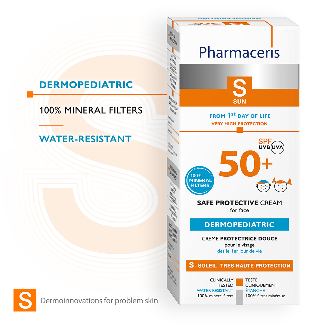 Pharmaceris S Safe Protective Face Cream SPF50+