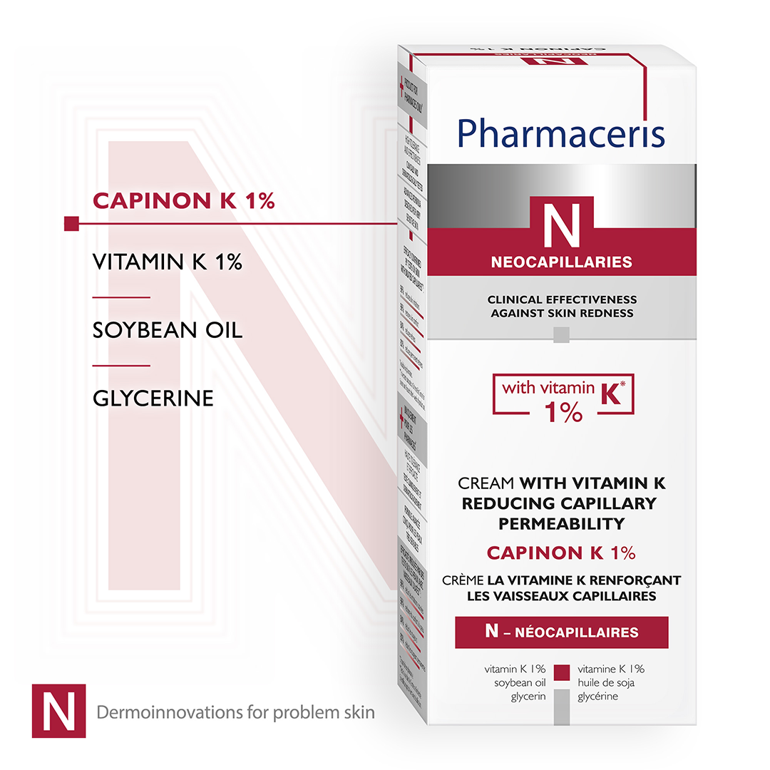 Pharmaceris N Capinon K 1% Cream with Vitamin K