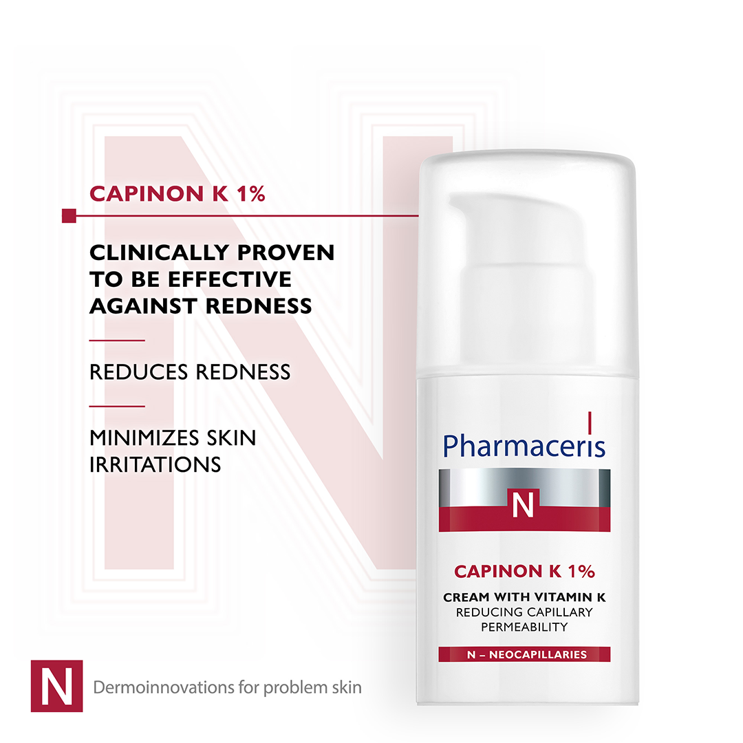 Pharmaceris N Capinon K 1% Cream with Vitamin K