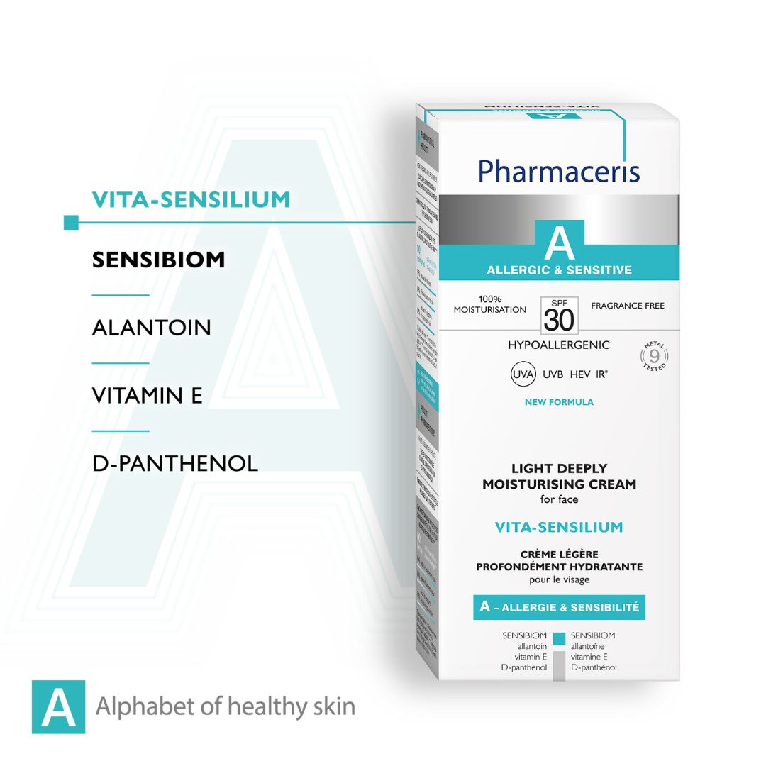 Pharmaceris A Vita-Sensilium Light Deeply Moisturising Cream SPF30