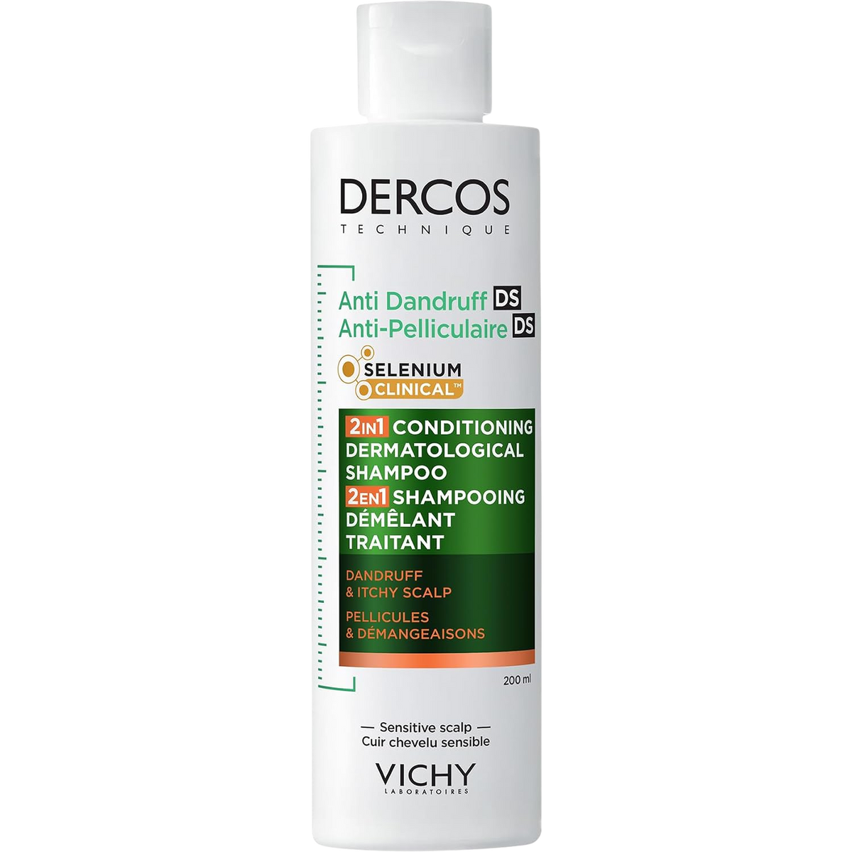 Vichy Dercos Anti-Dandruff 2in1 Dermatological Conditioning Shampoo