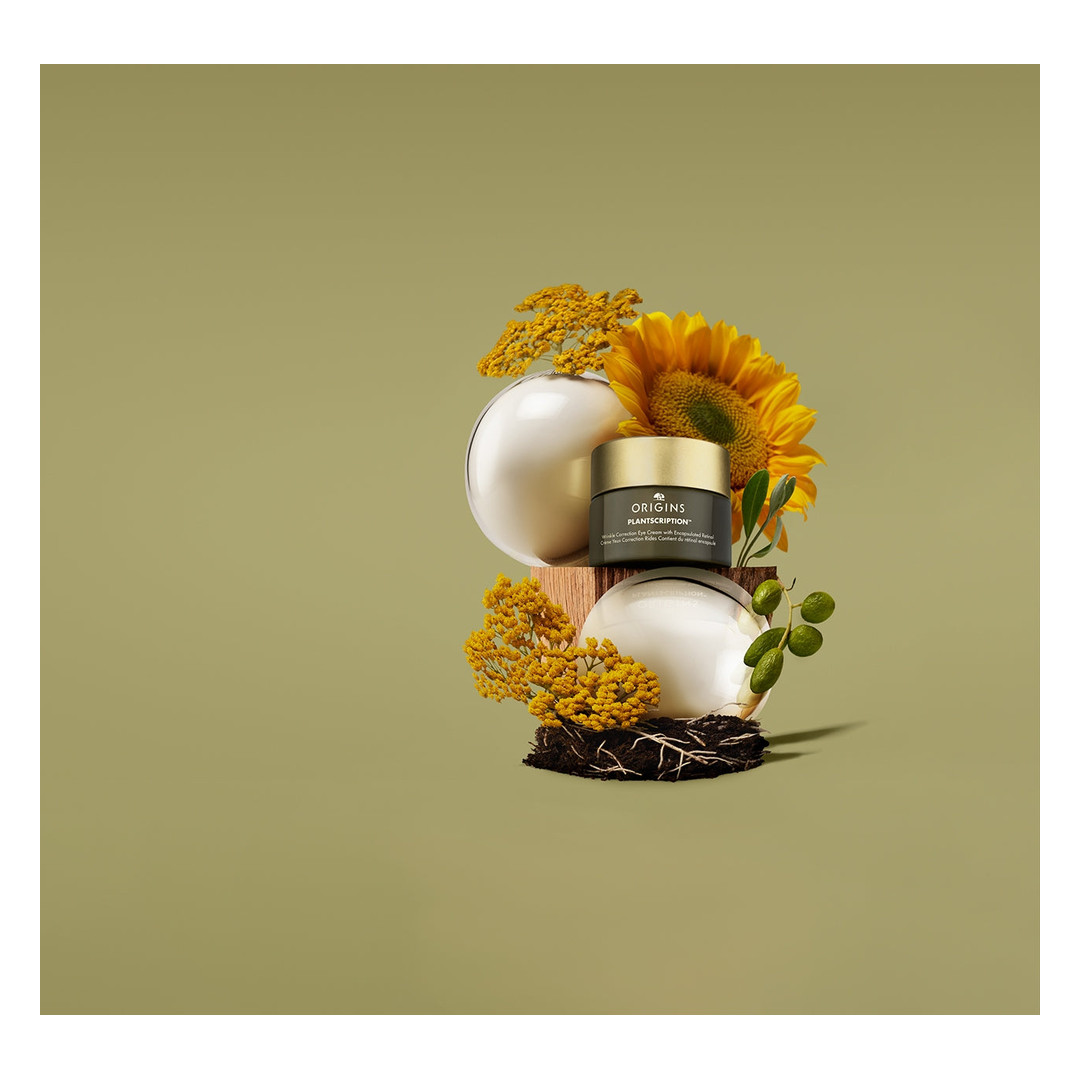 Origins Plantscription Wrinkle Correction Eye Cream with Encapsulated Retinol