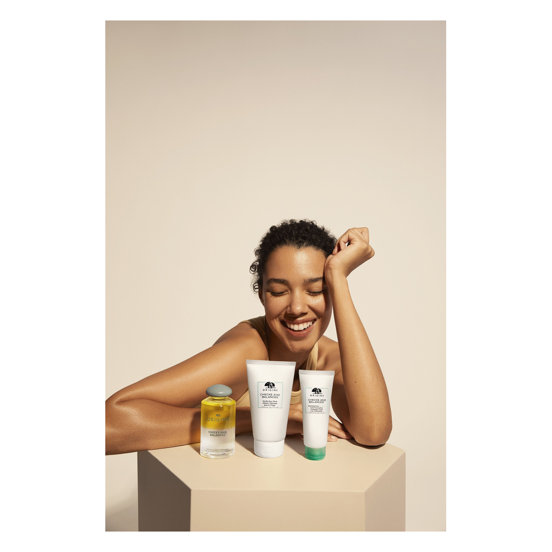 Origins Checks and Balances Milky Oil Cleanser + Makeup Melter