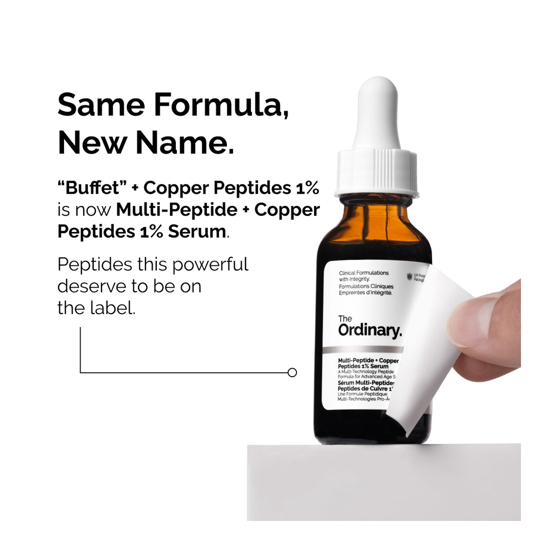 The Ordinary Multi-Peptide + Copper Peptides 1%