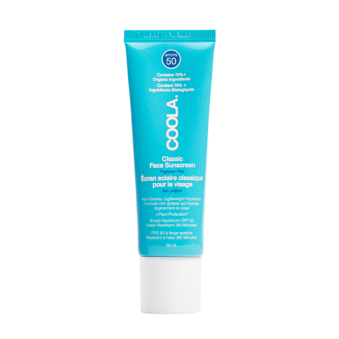 Coola Classic Face Sunscreen Fragrance-Free SPF50 - 50ml