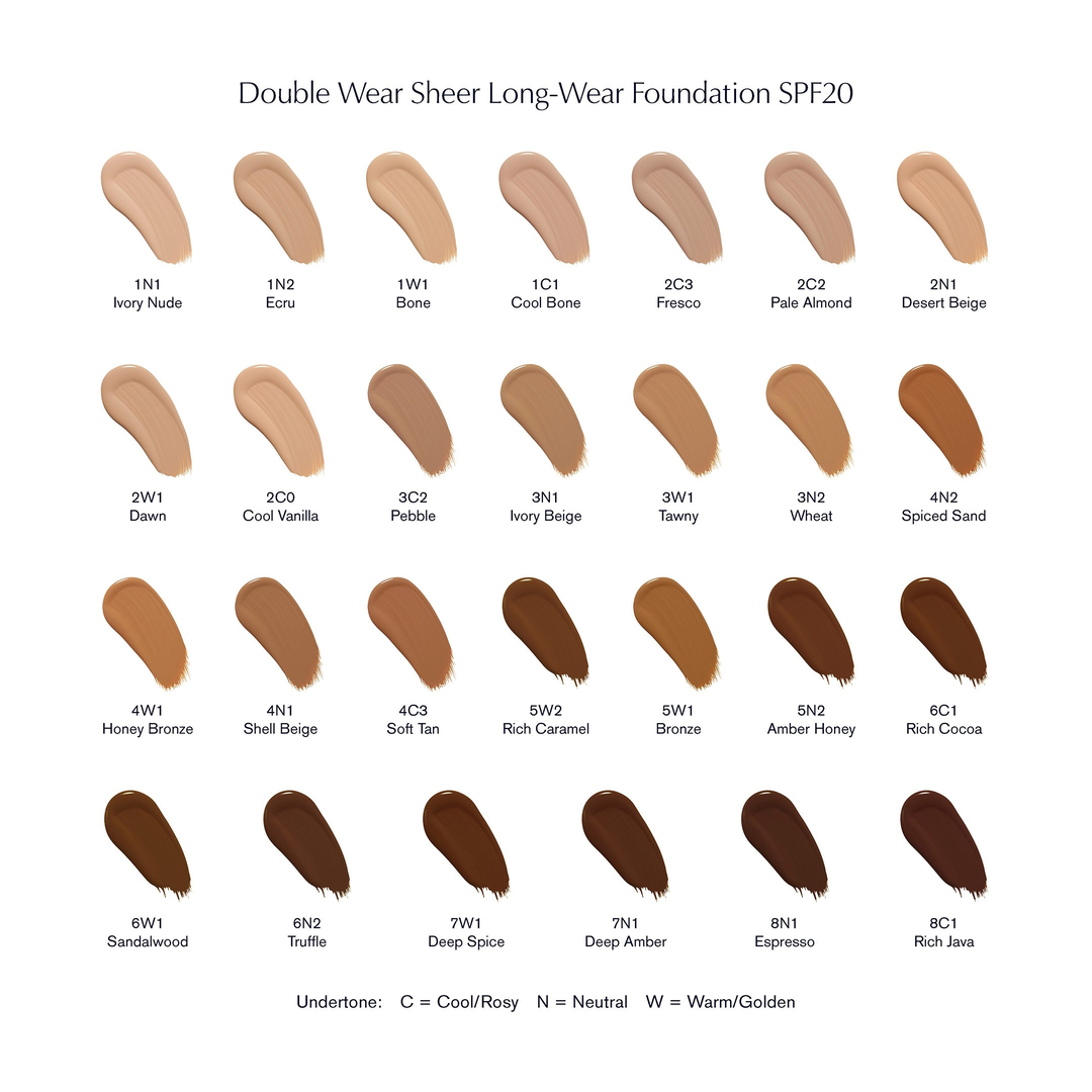 Estee Lauder Double Wear Sheer Long-Wear Foundation SPF20