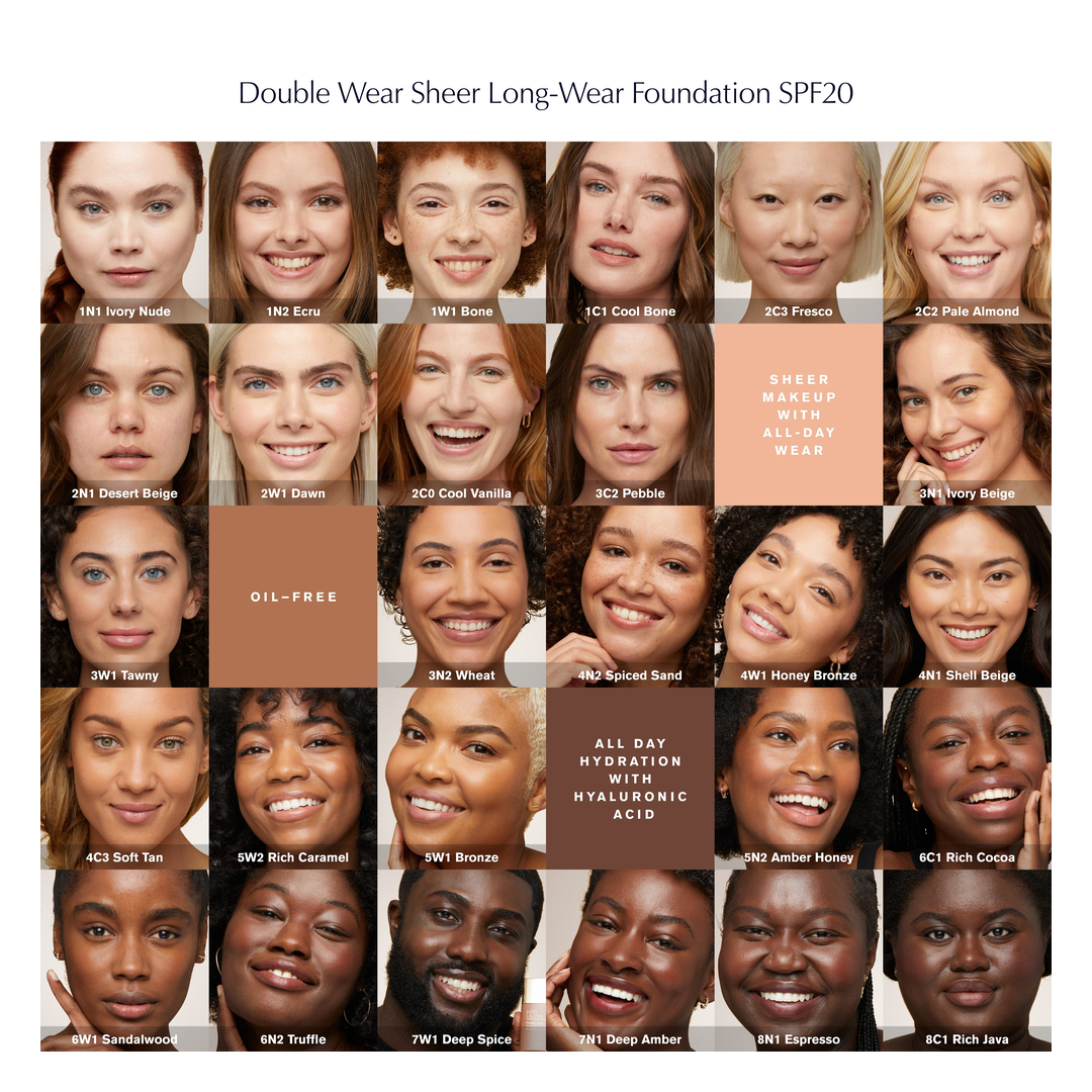 Estee Lauder Double Wear Sheer Long-Wear Foundation SPF20