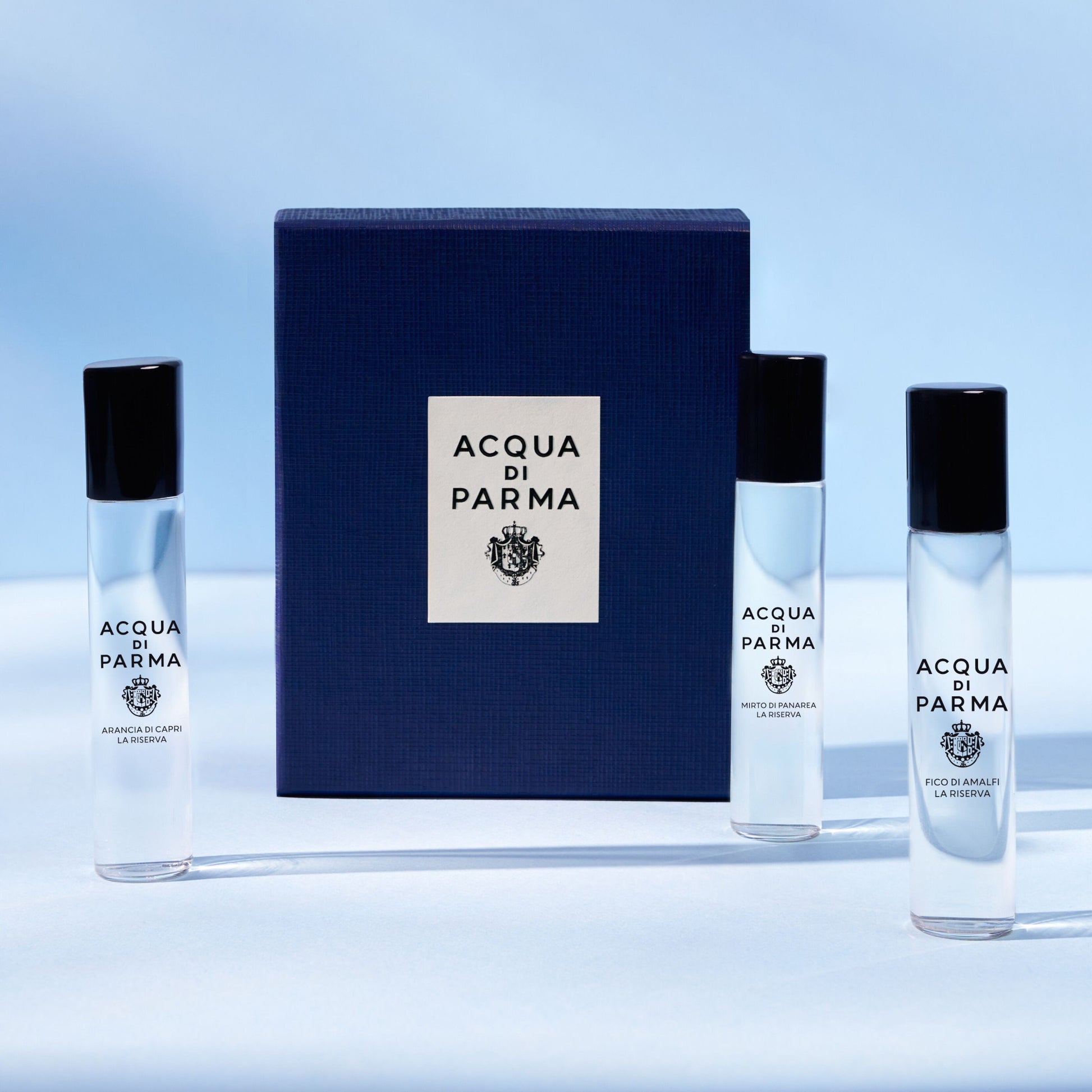 Acqua di Parma Blu Mediterraneo La Riserva Eau de Parfum 3 x 12ml Gift Set
