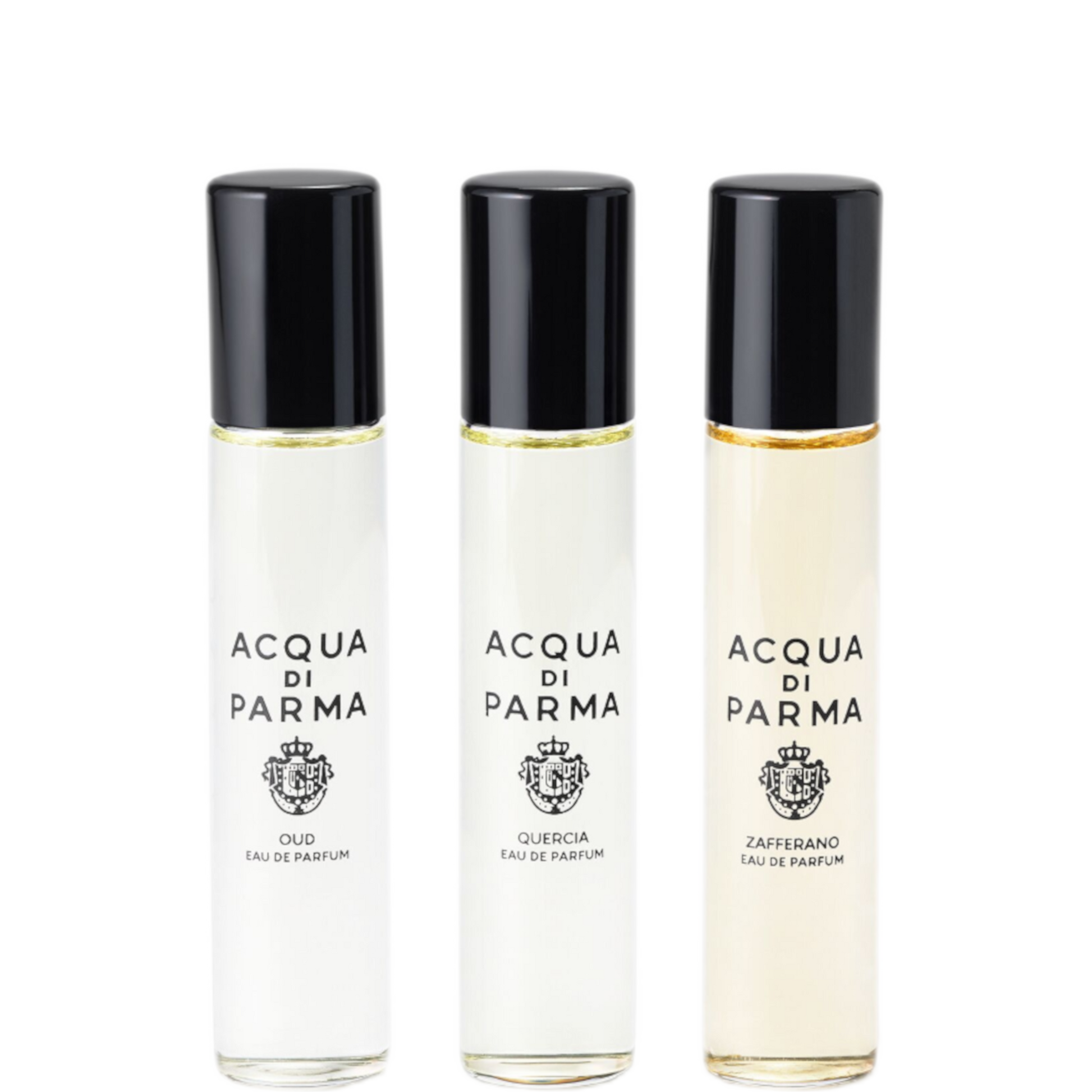 Acqua di Parma Signatures of the Sun (Oud, Zafferano, Quercia) 3 x 12ml Discovery Set