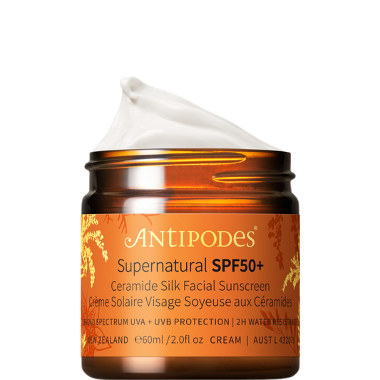 Antipodes Supernatural Ceramide Silk Facial Sunscreen SPF50+