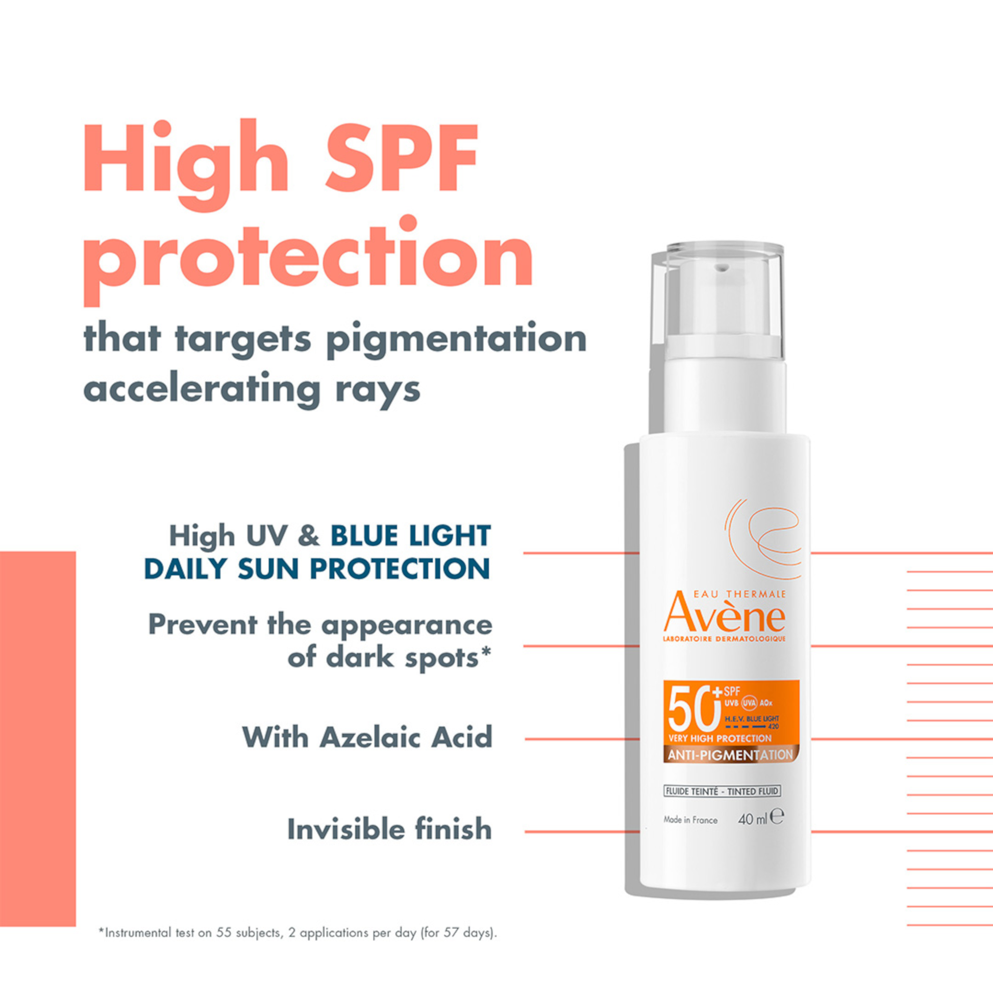 Avene Sun Anti-Pigmentation Tinted Fluid SPF50+