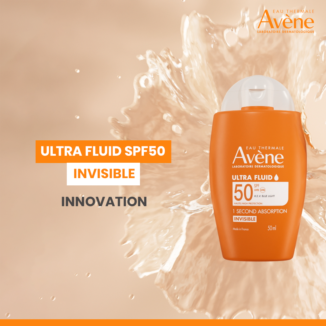 Avene Sun Ultra Fluid Invisible SPF50