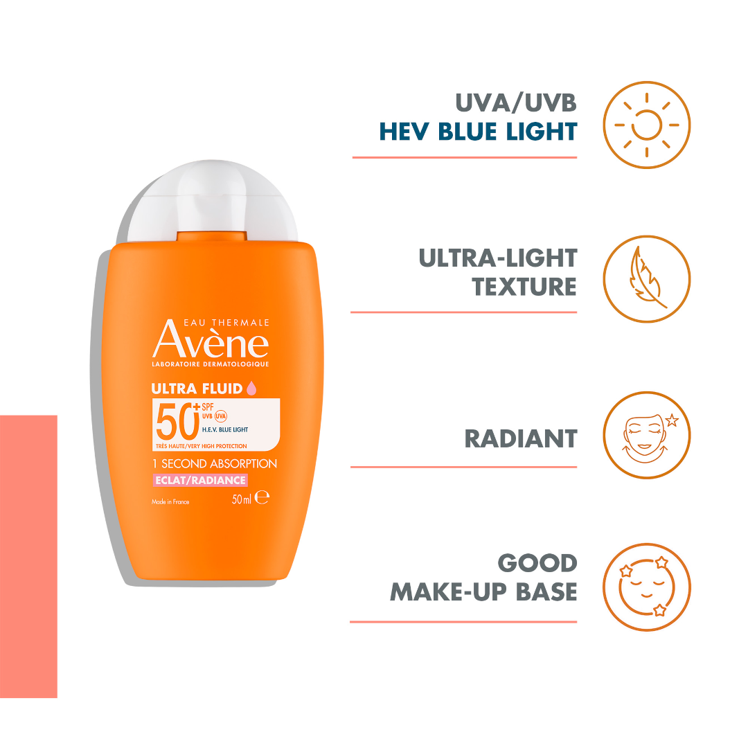 Avene Sun Ultra Fluid Radiance SPF50+