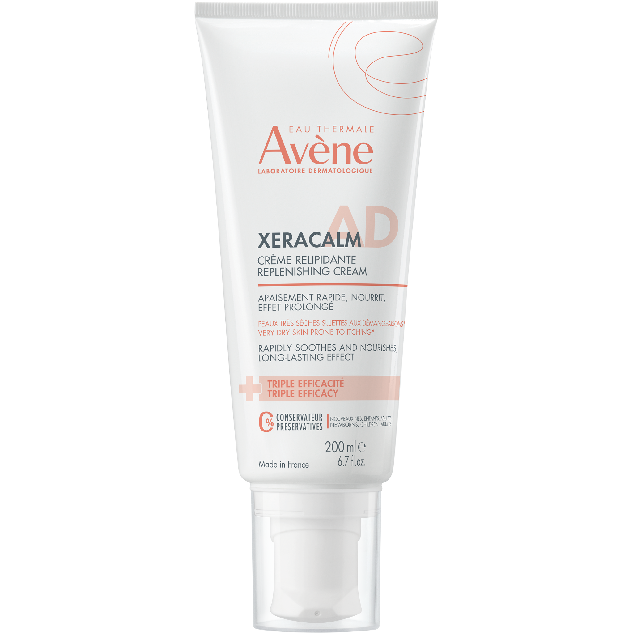 Avene XeraCalm A.D. Lipid - Replenishing Cream - 200ml