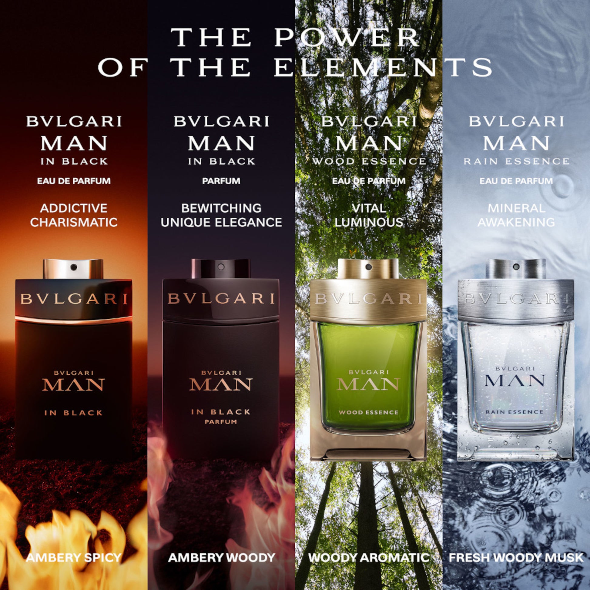 BVLGARI Man Wood Essence Eau de Parfum Spray 100ml Gift Set
