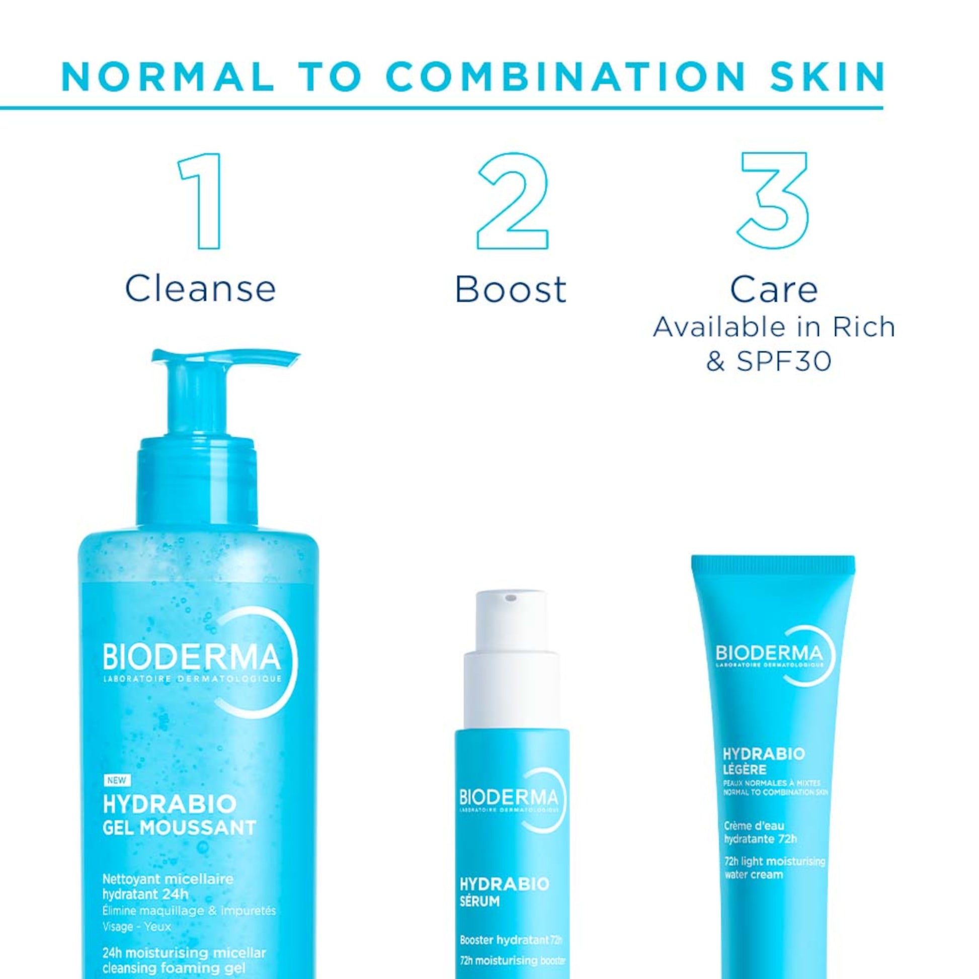 Bioderma Hydrabio Gel-Cream Light Moisturising Care