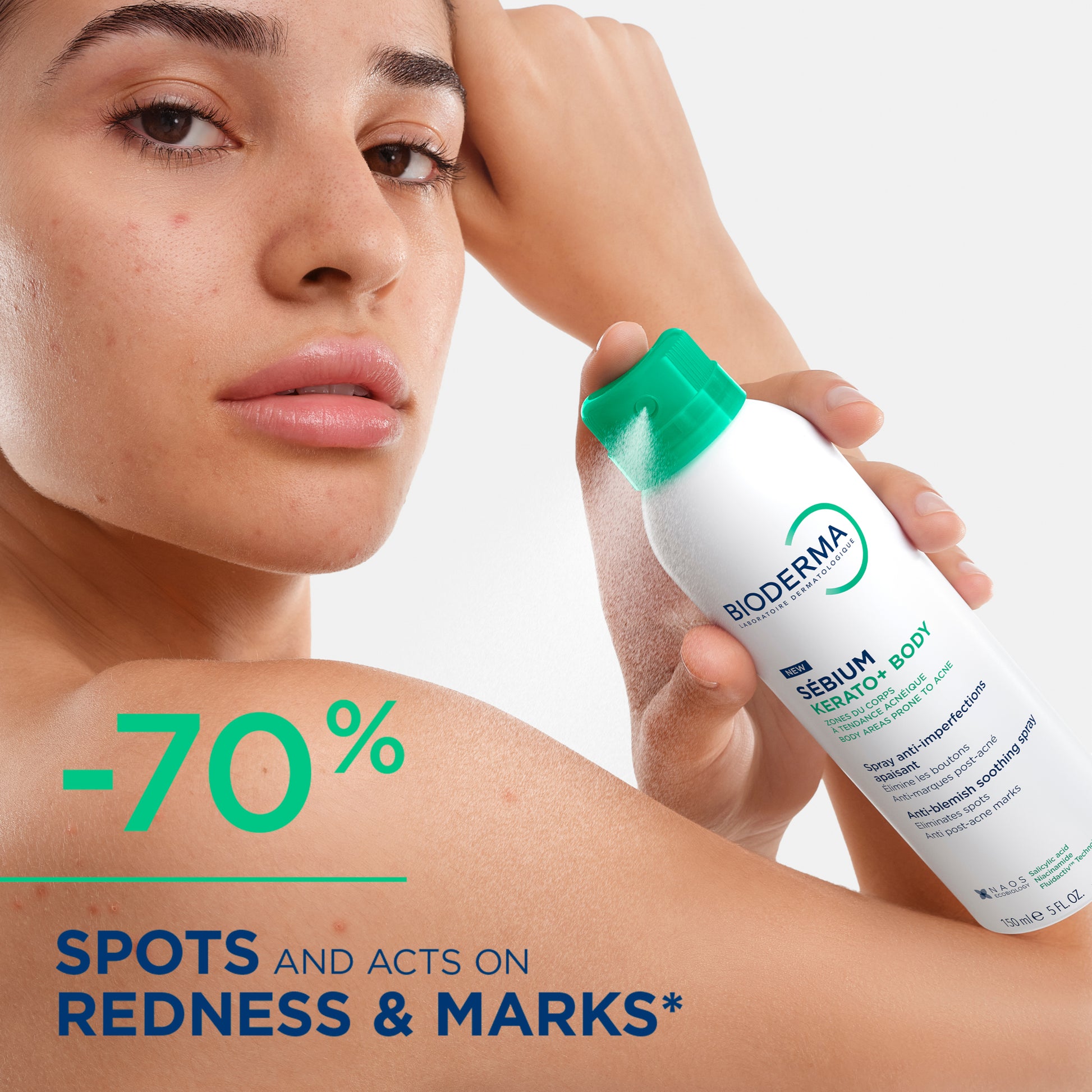 Bioderma Sebium Kerato+ Body Anti Blemish Spray