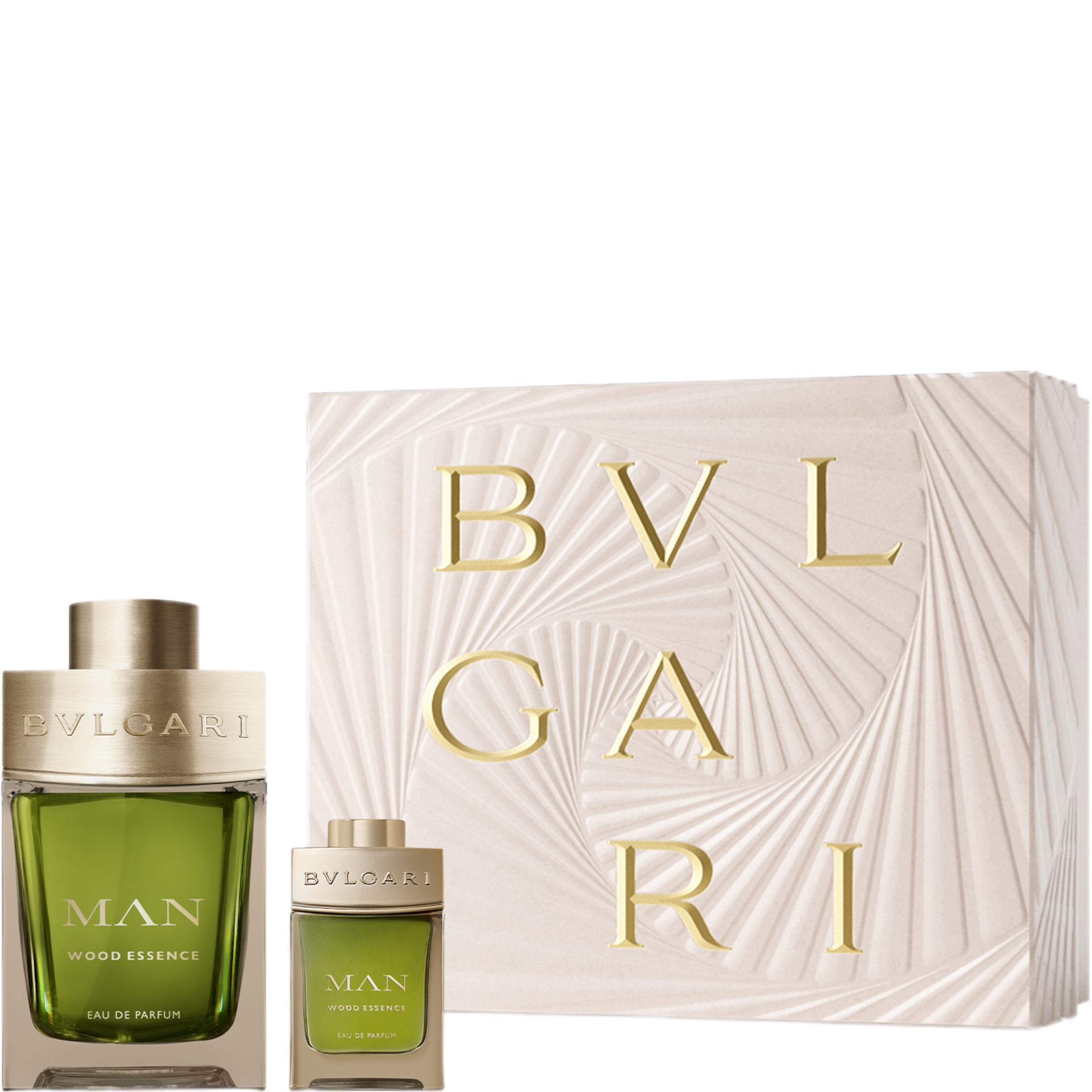 BVLGARI Man Wood Essence Eau de Parfum Spray 100ml Gift Set