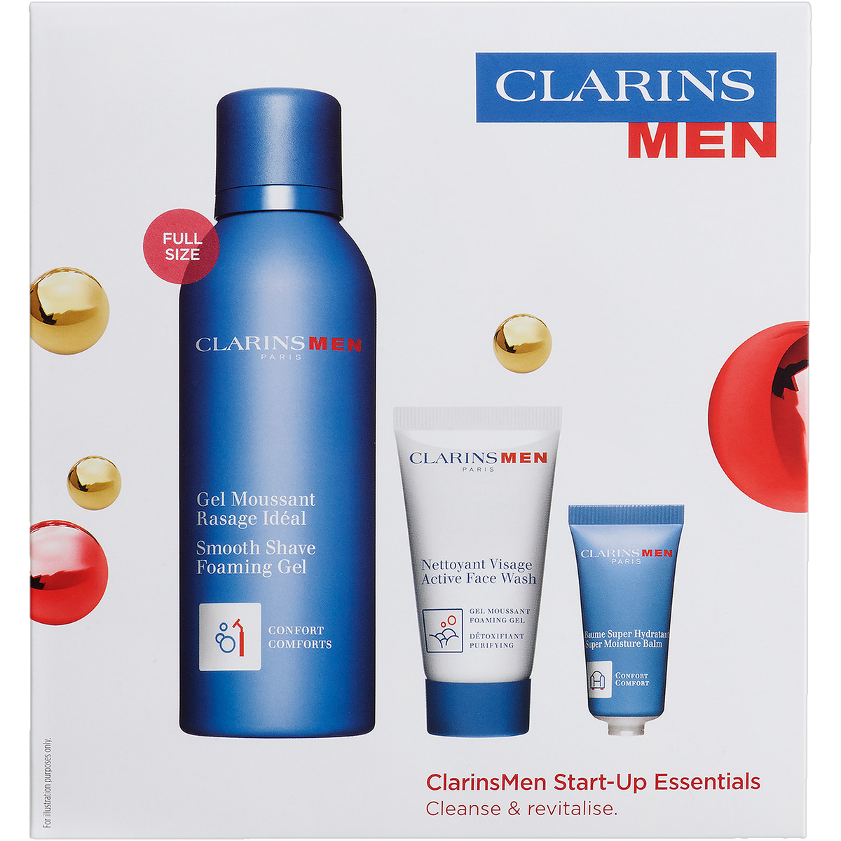 Clarins Men Start Up Essentials Gift Set