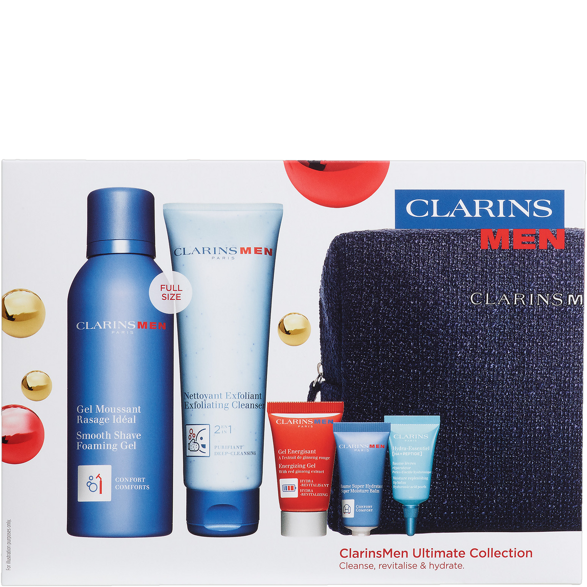 Clarins Men Ultimate Collection Gift Set