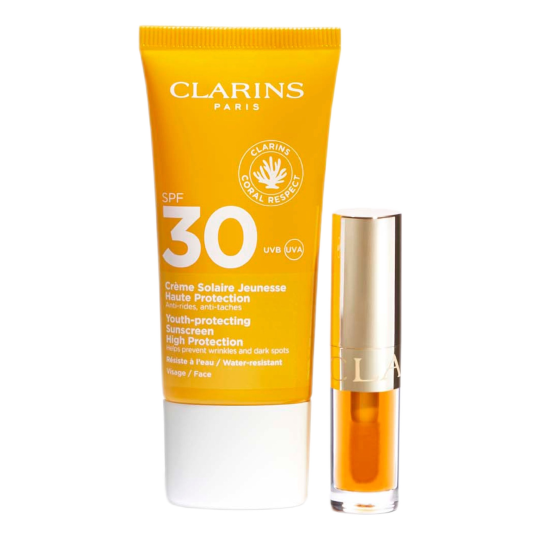 Clarins Protection & Radiance Duo Gift Set - Gift Set