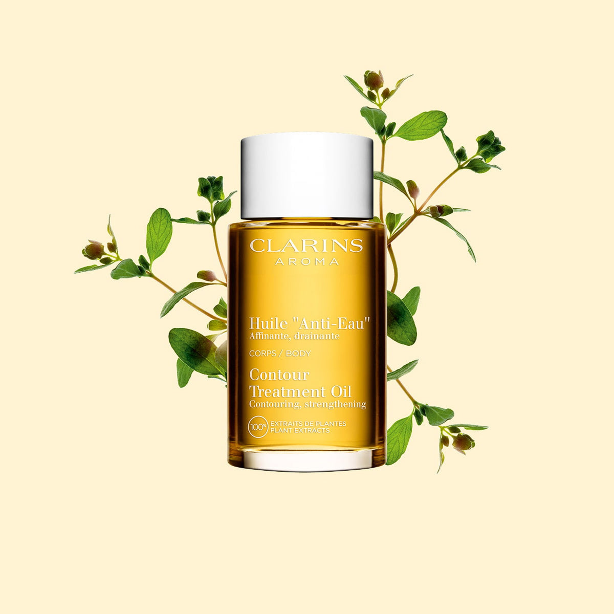 Clarins Contour Treatment Oil "Anti-Eau" Contouring/Strengthening