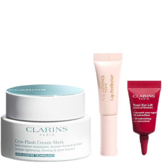 Clarins Cryo Flash Cream Mask Collection Gift Set