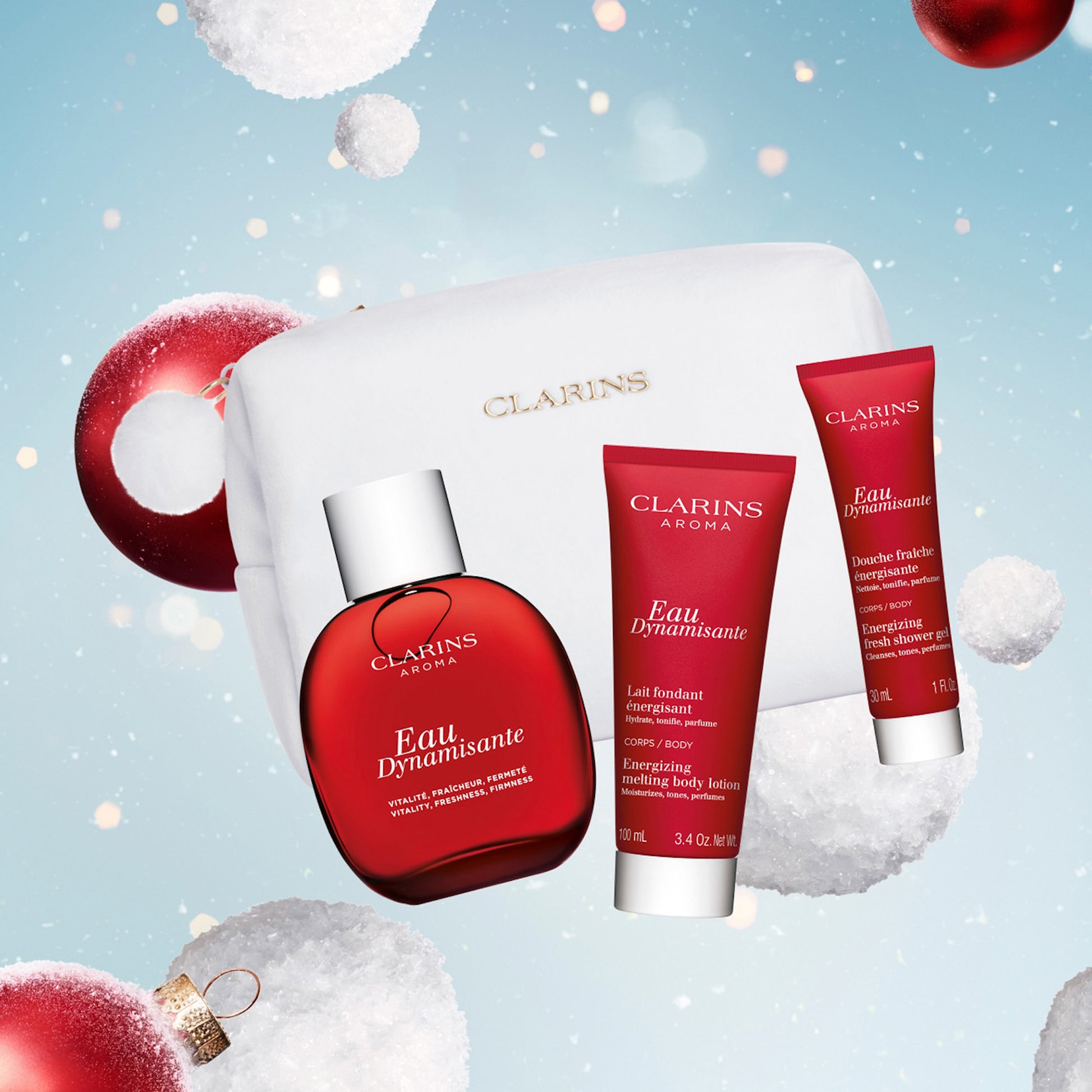 Clarins Eau Dynamisante Collection Gift Set