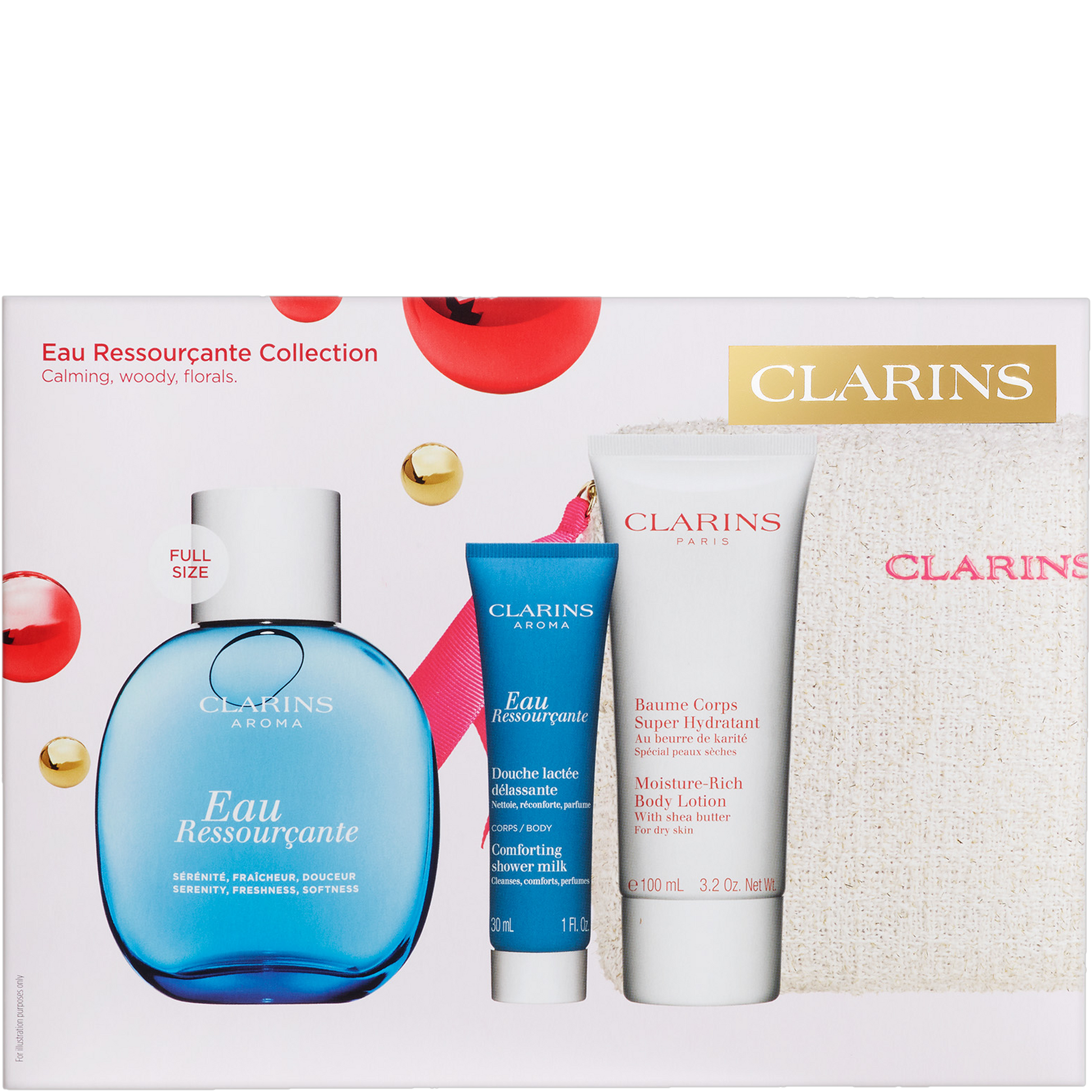 Clarins Eau Ressourcante Collection 100ml Gift Set