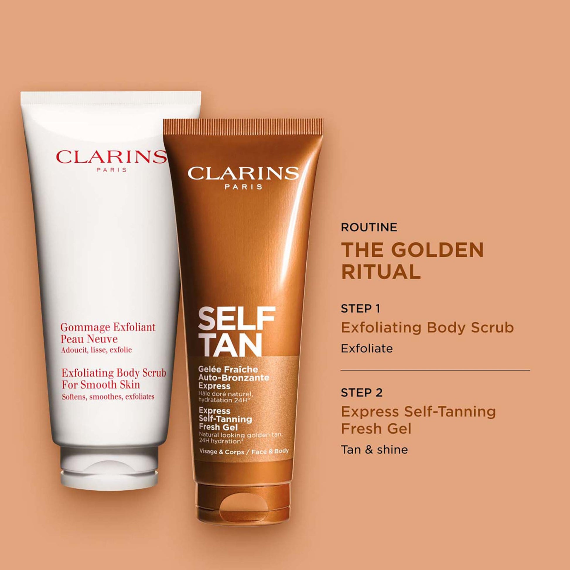 Clarins Express Self-Tanning Fresh Gel