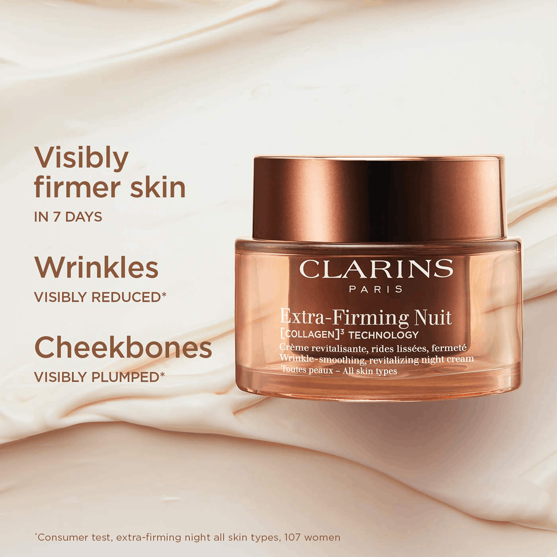 Clarins Extra-Firming Revitalizing Night Cream - All Skin Types