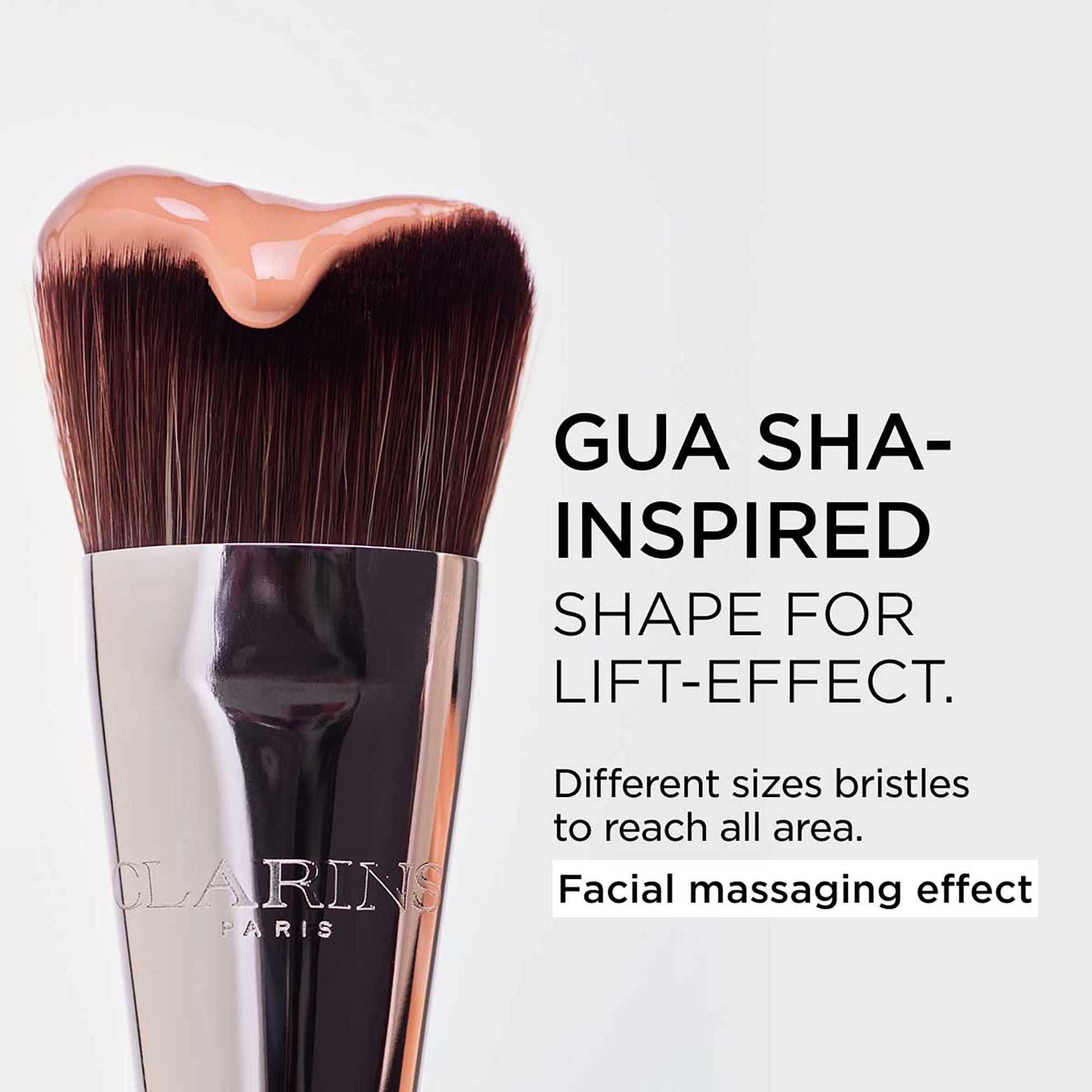 Clarins Gua Sha Foundation Brush