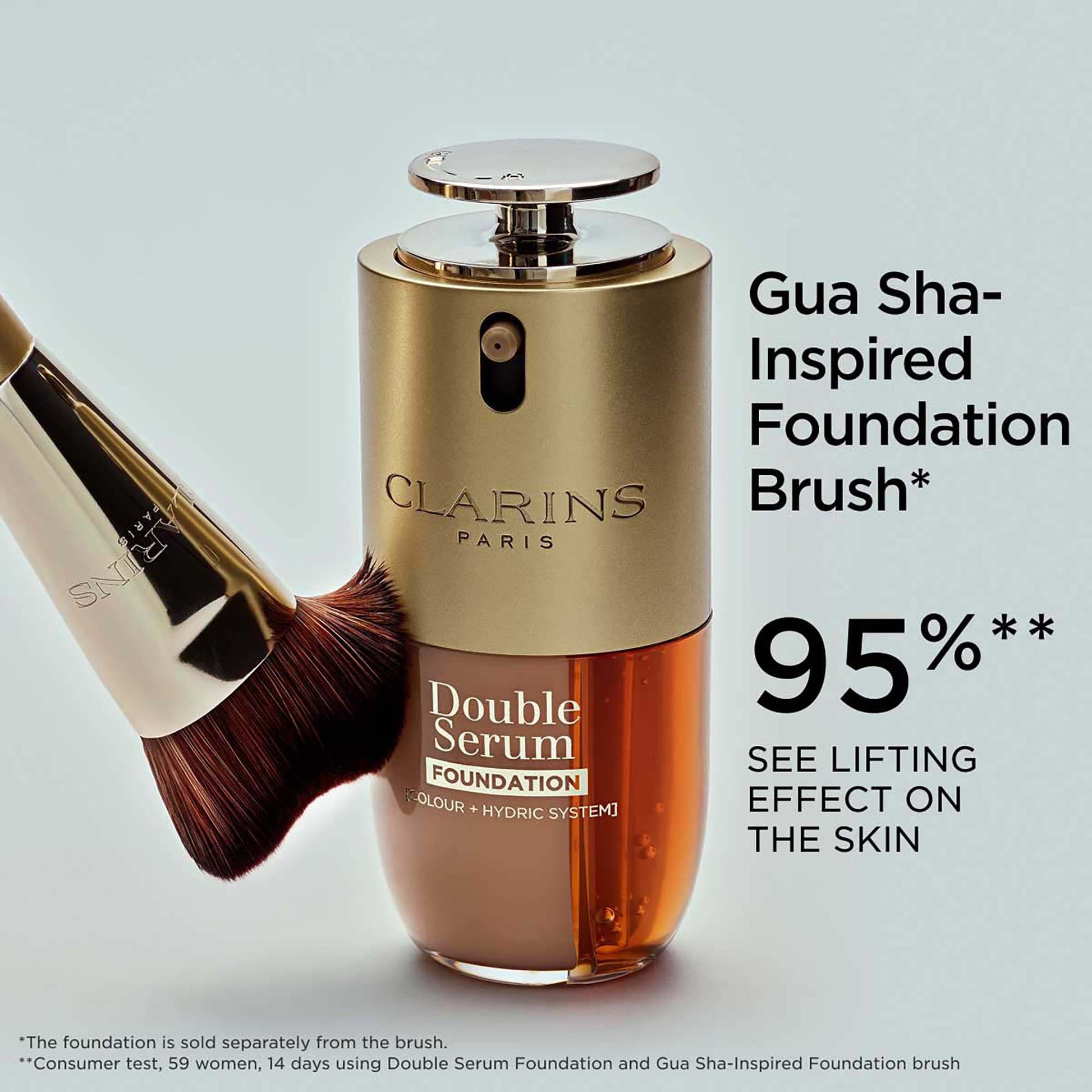 Clarins Gua Sha Foundation Brush