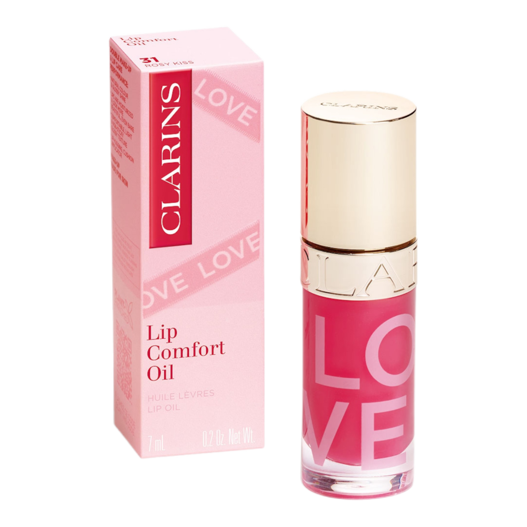 Clarins Lip Comfort Oil - 7ml / 31 - Love Edition - Rosy Kiss