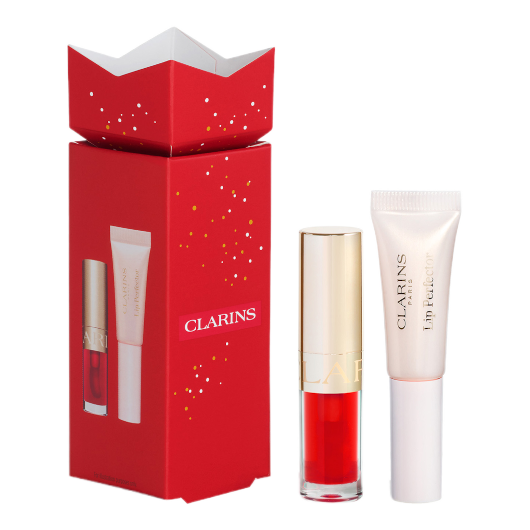 Clarins Lip Duo Stocking Filler Gift Set