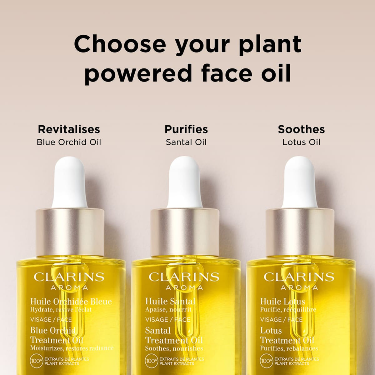 Clarins Lotus Face Treatment Oil - Oily or Combination Skin