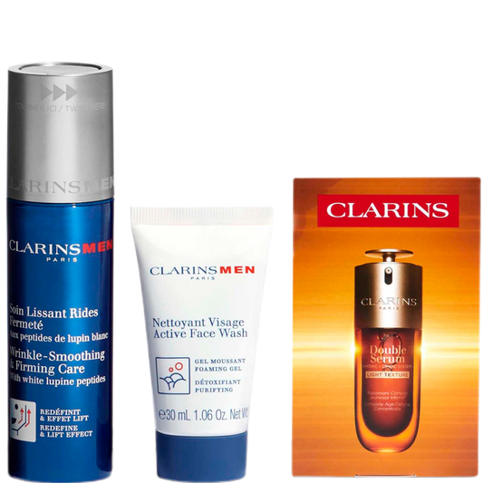 Clarins Men Age-Defying Essentials Gift Set