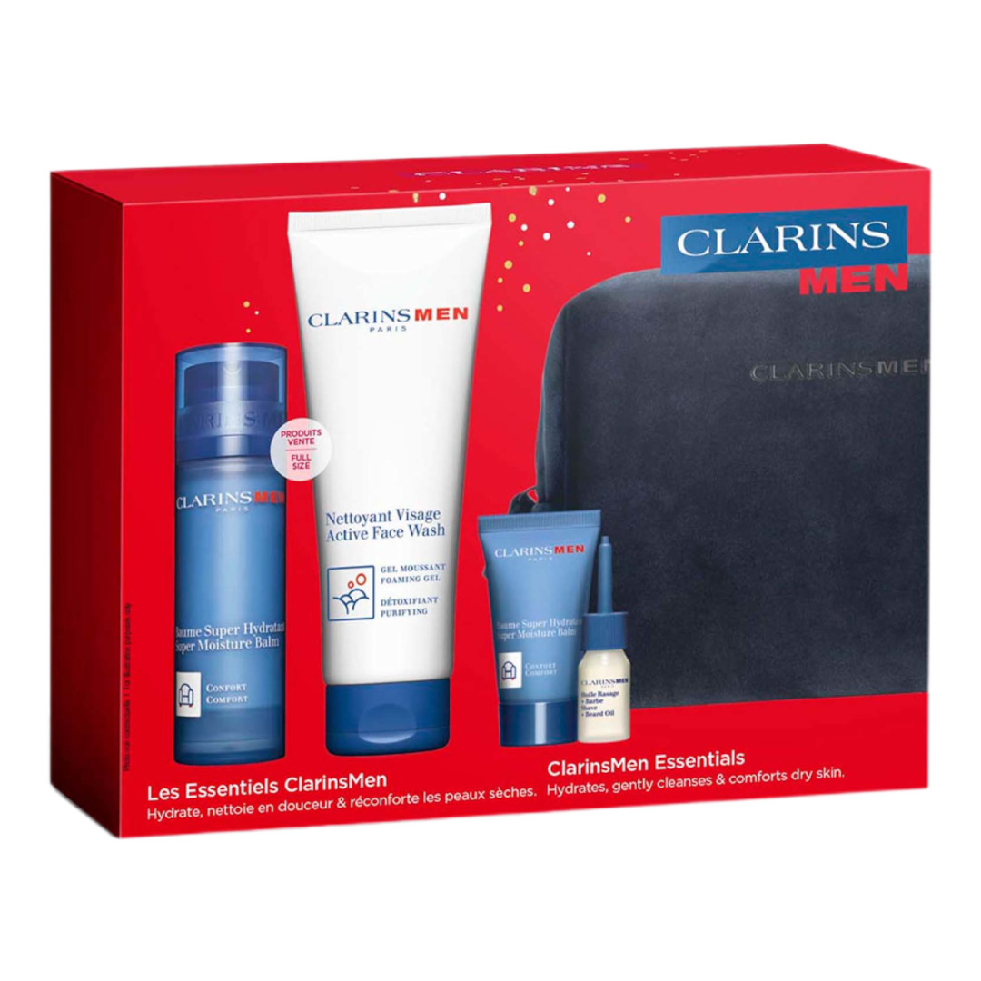 Clarins Men Hydration Essentials Gift Set
