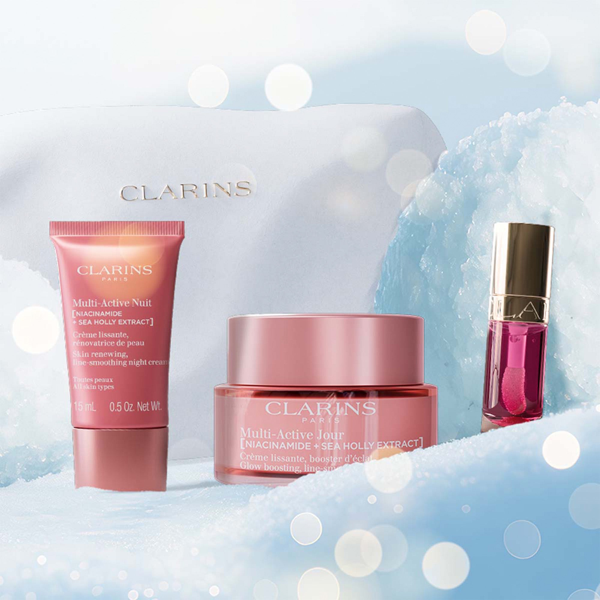 Clarins Multi-Active Collection Gift Set – Escentual