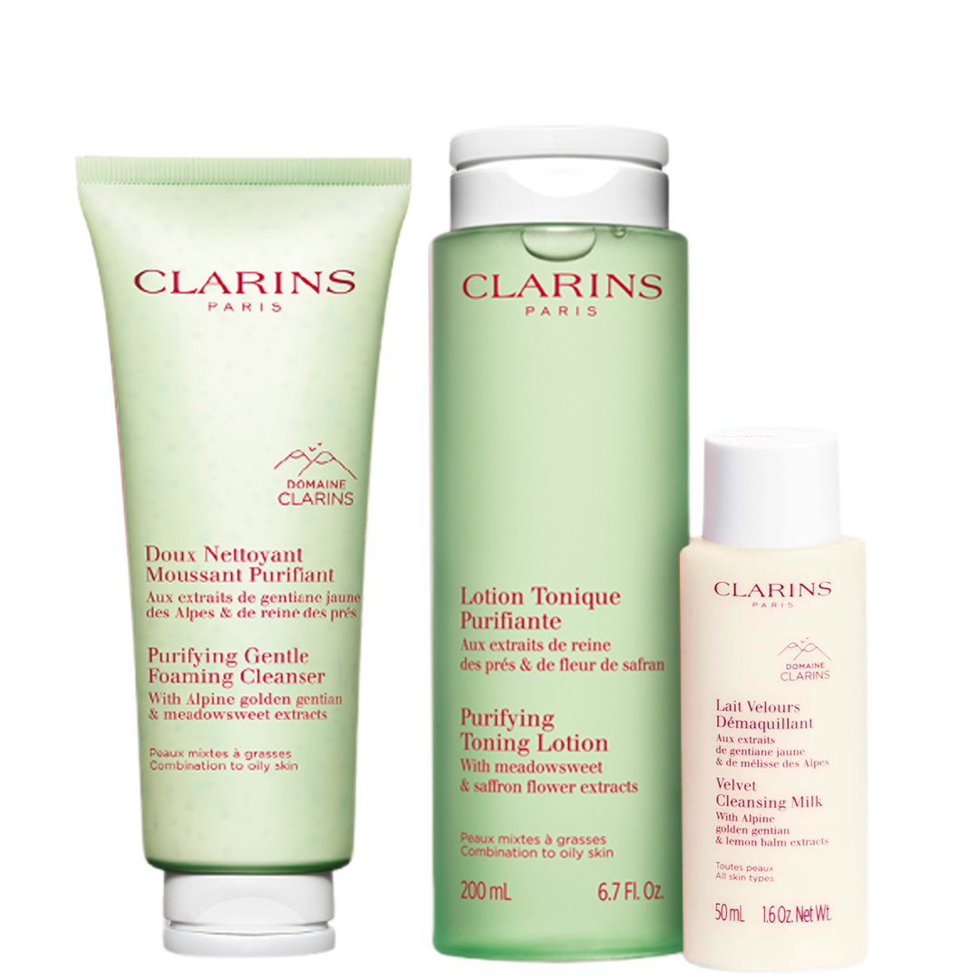 Clarins My Cleansing Essentials Combination to Oily Skin Gift Set