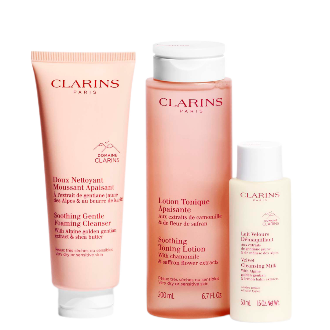 Clarins My Cleansing Essentials Sensitive Skin Gift Set