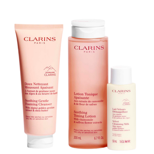 Clarins My Cleansing Essentials Sensitive Skin Gift Set