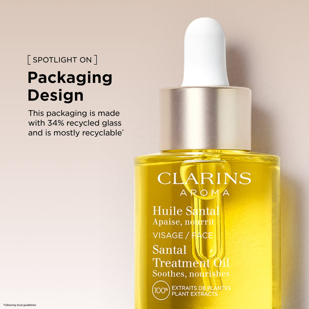 Clarins Santal Face Treatment Oil - Dry Skin