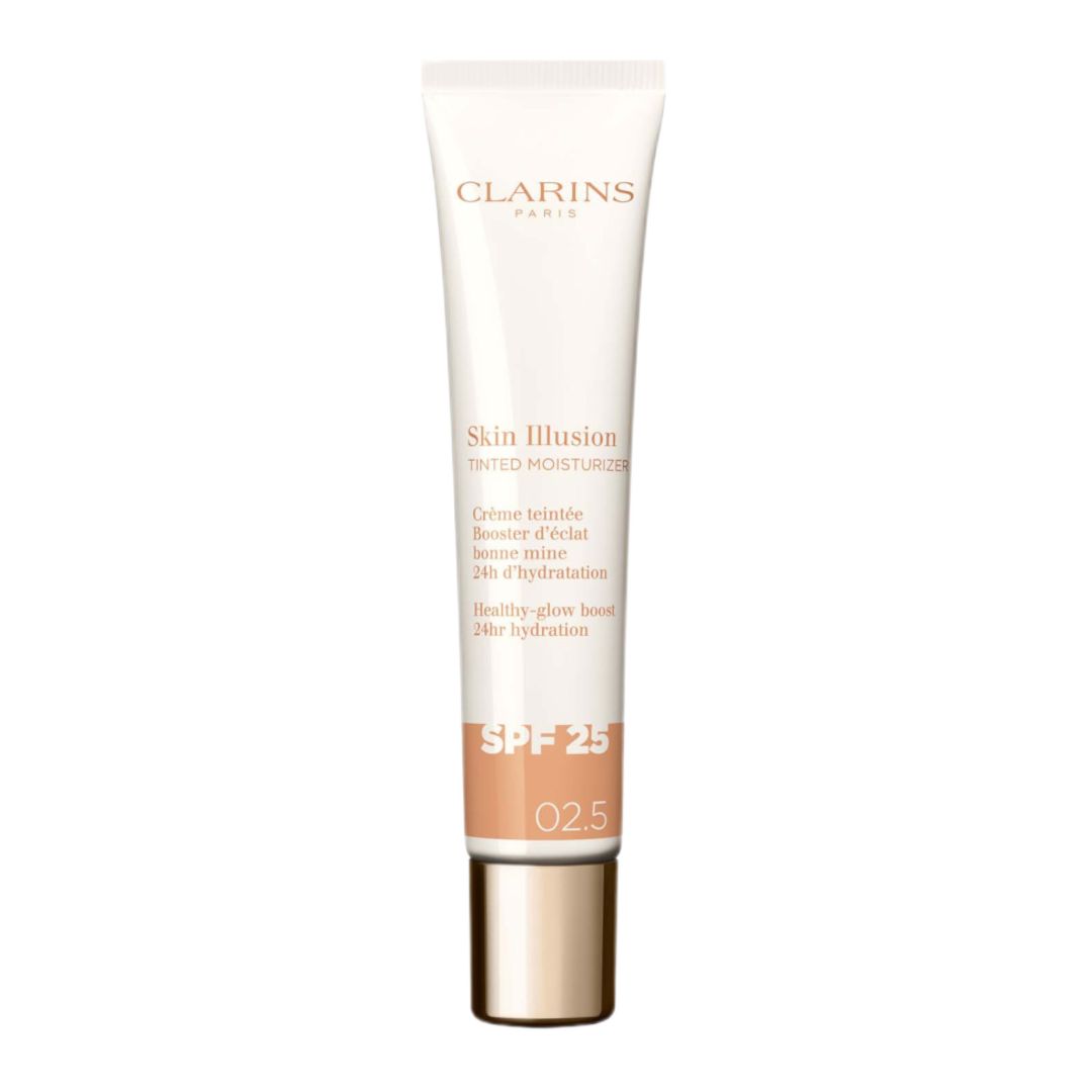 Clarins Skin Illusion Tinted Moisturiser SPF25 - 40ml / 02.5