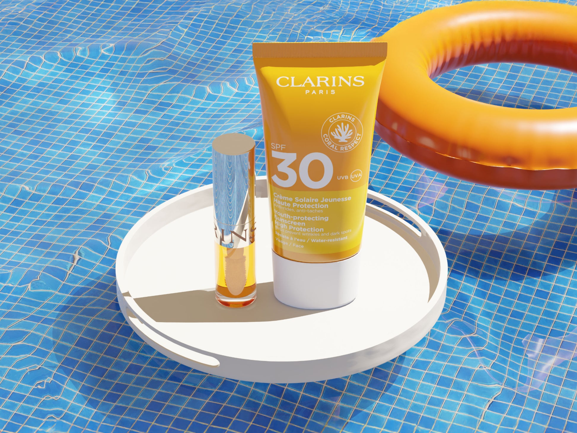 Clarins Protection & Radiance Duo Gift Set