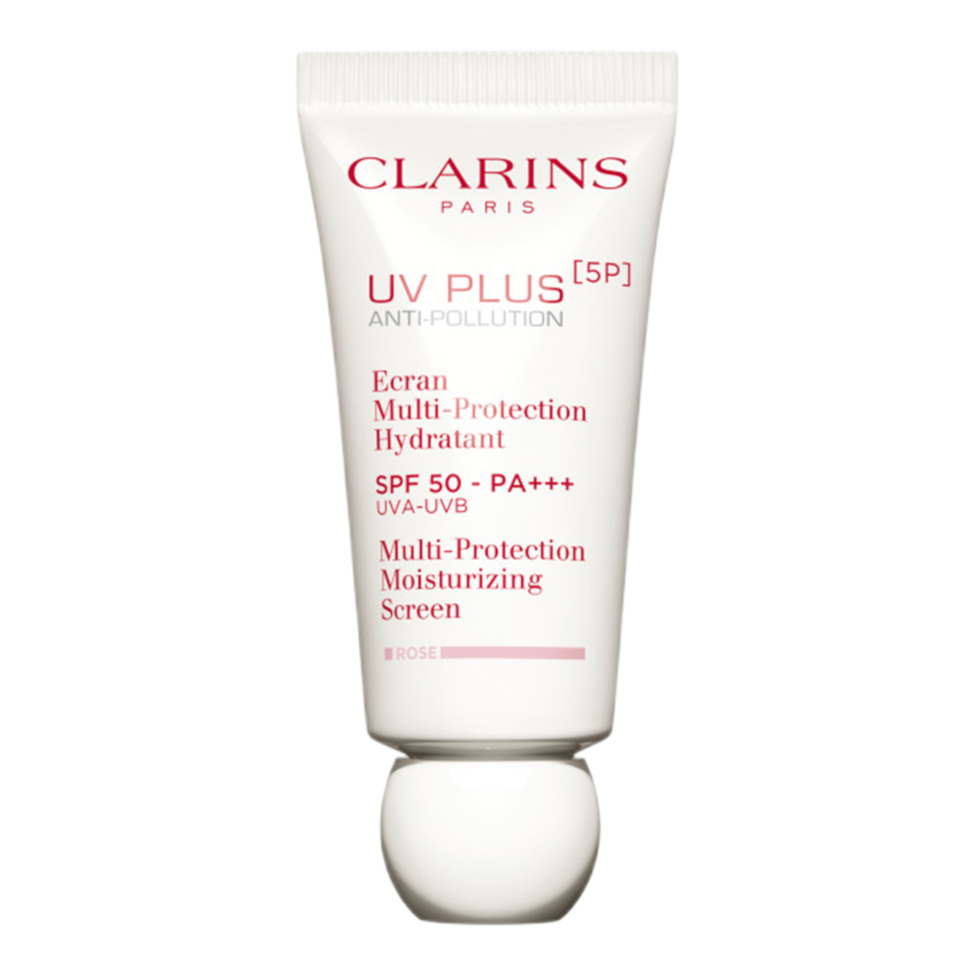 Clarins UV Plus [5P] Multi-Protection Moisturising Screen SPF50 - 30ml / Rose