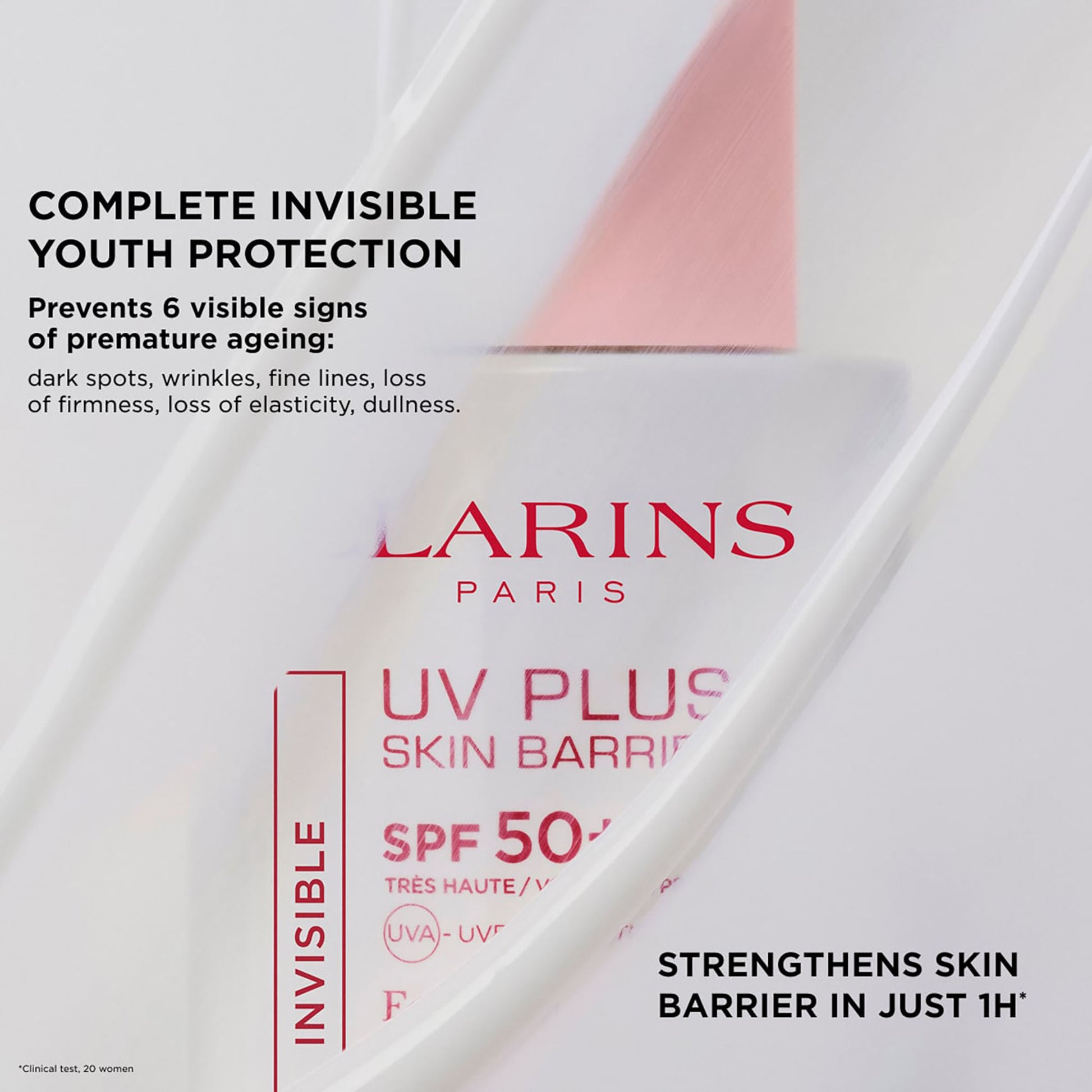 Clarins UV Plus Skin Barrier Multi-Protective Daily Screen SPF50+