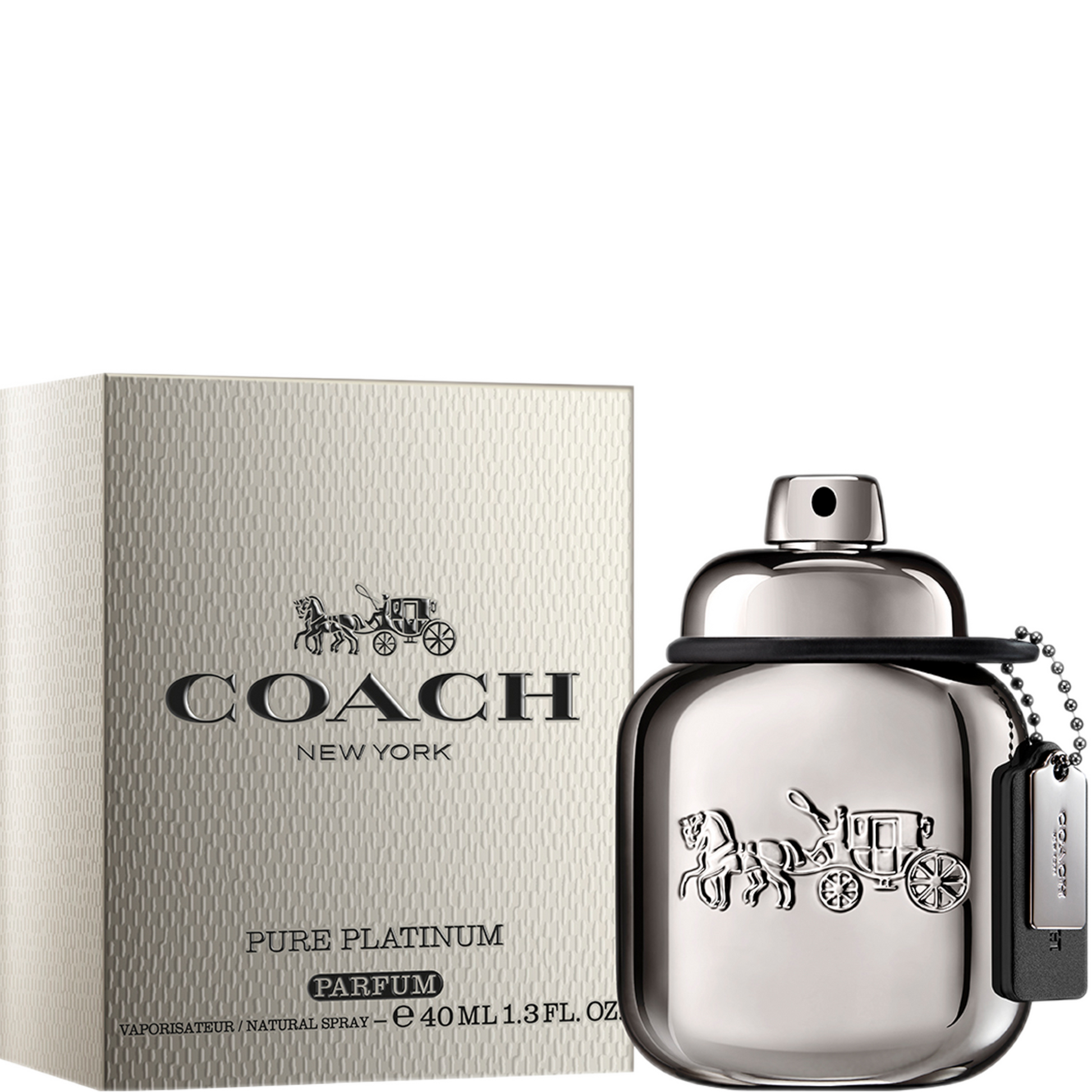 Coach For Men Pure Platinum Parfum Spray